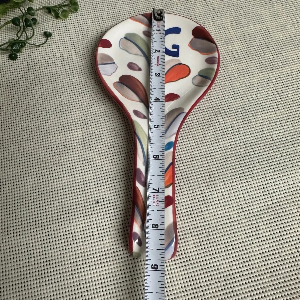 Anthropologie Tivoli Monogram Spoon Rest  Letter 